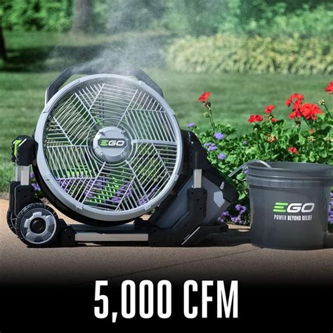 ego fan mister|POWER+ 18” MISTING FAN (FN1800) by EGO